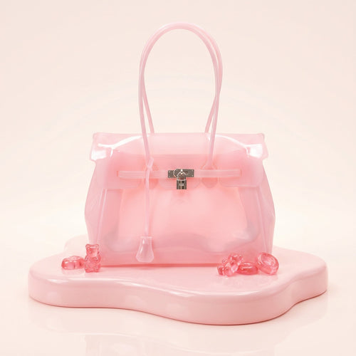 Sac KIKI en gelée translucide pastel